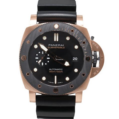 panerai oro|Submersible QuarantaQuattro Goldtech™ OroCarbo .